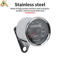 Universal Speedometer Motorcycle Digital Odometer Meter for Motorcycle Electrical System for CG125 GN125 AX100 CD70