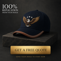 Casquette de baseball 6 panneaux, chapeau de golf, patch brodé, logo PVC, broderie 3D, délavée à l'acide, effet vieilli, imperméable, respirante, pour événements