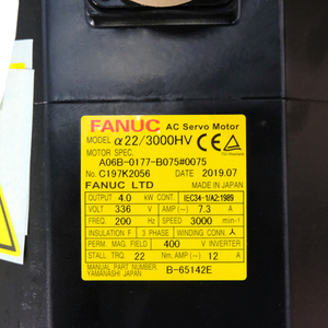 Motor Original FANUC A06B-0177-B075 Serie A06B para Máquina CNC, Automatización Industrial, Piezas de Robótica - Product Image 5