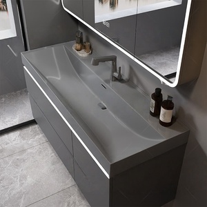 Luxury bathroom cabinet ocean basin washbasin cabinet combination washbasin sink - Product Image 3