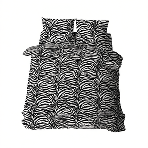 Ensemble de housse de couette 100% coton ZEBRATO UK King 230x220cm - Product Image 3