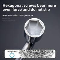 Clé à douille hexagonale en L Xiaoyi en acier au carbone pour réparation de pneus de voiture
