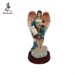 Estatua <span class=keywords><strong>de</strong></span> Ángel <span class=keywords><strong>de</strong></span> resina 3D pintada a mano <span class=keywords><strong>de</strong></span> 8 pulgadas al por mayor figura personalizable <span class=keywords><strong>de</strong></span> <span class=keywords><strong>la</strong></span> Virgen María regalo religioso decoración del hogar <span class=keywords><strong>Madre</strong></span> bendita - Product Image 6