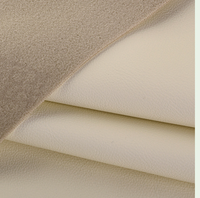 1.4mm Texture en cuir véritable et motif anti-rayures Tissu PU élastique et doux sans solvant Revêtement de canapé pour la maison ou les sièges de voiture