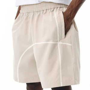 Shorts de <span class=keywords><strong>sport</strong></span> légers et décontractés en coton satiné Hasselblad pour l'extérieur, taille élastique, 100 % coton, style couple, pour l'été - Product Image 2