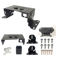 Support de montage pour chauffage d'appoint extérieur Liyang Air Heater Stand Modèle I-Black Metal pour voiture, camion, camping-car, garantie 1 an