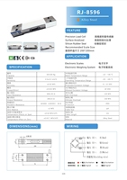 Capteur de force à point unique RJ8596, petite capacité 50kg/100kg, pour balances de plateforme, balances de pesage, balances de tarification, instruments