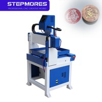 Mini-fraiseuse CNC 4040 à table mobile pour métaux, avec contrôleur DSP/NC, pour gravure 3D sur laiton
