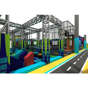 Qiaoqiao 1100 m² Nuevo Diseño <span class=keywords><strong>de</strong></span> Equipamiento <span class=keywords><strong>de</strong></span> <span class=keywords><strong>Parkour</strong></span>, Equipamiento <span class=keywords><strong>de</strong></span> Parque Infantil Interior, Parque <span class=keywords><strong>de</strong></span> Trampolines Interior, Instalación Completa - Product Image 5