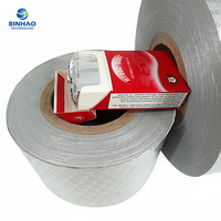 Rouleaux de papier aluminium argenté composite gaufré de 80 mm de largeur utilisés dans la machine GDX2