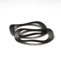 DIN 42013 Carbon Steel Black Oxide Corrugated Spring Washers