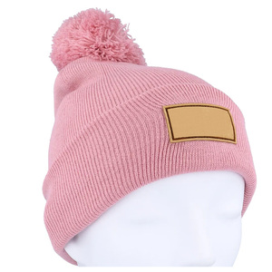 Bonnet pompon décontracté en acrylique, confortable et de bonne qualité, nouveau style streetwear d'hiver, pour unisexe - Product Image 2