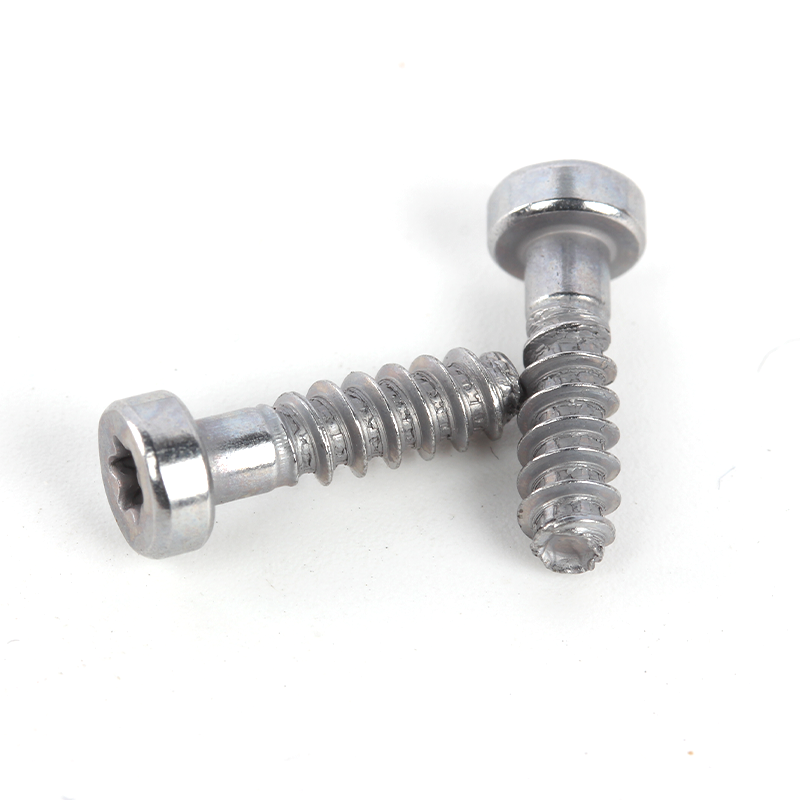 Hexalobular Socket 20mm ISO/DIN Machine Screws Customizable OEM Low Head Fine Thread Rolling For Wood Stainless Steel