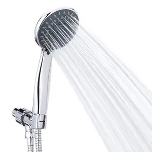 RTS WELS Matermark 5 Function High Pressure To Clean Hard Water And Remove Chlorine Shower Head With Handheld Rain Setting