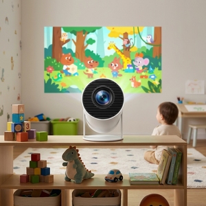 Proyector DLP HY300pro de 8GB de Almacenamiento, Android 14, Mini Proyector de Video Portátil para Cine en Casa, WiFi 2.4G/5G/BT4.1, Gran Venta - Product Image 5