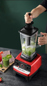 عصارة كهربائية متعددة الوظائف مع كوب مزدوج محضرة طعام منزلية وكسارة ثلج لخلط الفاكهة والخضراوات والثلج - Product Image 3