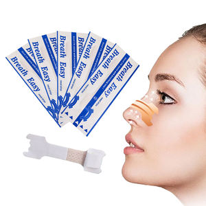 Tiras rectas de fuerza externa japonesas de colores Extra transpirables, dilatador de Color negro para piel, tiras nasales de respiración a granel - Product Image 1