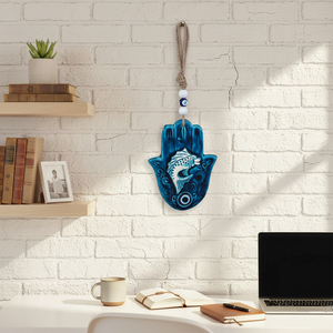 Objeto decorativo de ornamento de mal de ojo de 15x38cm para el hogar o la oficina - Product Image 3