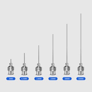 Agujas Metálicas de 38 mm (1.5 Pulgadas), Puntas Dispensadoras para Cartuchos de Jeringa Adhesiva, Boquillas de Precisión, Rosca Luer Lock de Acero Inoxidable 8-32G ISO/GS - Product Image 2