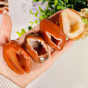 Freeform Agate Geode Natural Raw Crystal Irregular Stone Healing Crystal for Home Decor <b>Ornament</b> Factory Bulk Wholesale - Product Image 2