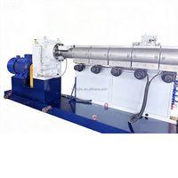 Extrudeuse Monovis SJ90/33 à Commande PLC Entièrement Automatique, Réglage Facile, Production Stable 200 kg/h, pour Lignes de Production PP, HDPE, LLDPE, PVC, TPO