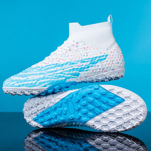 Chaussures de football de haute qualité pour hommes chaussures de football en salle crampons augmentent la friction <span class=keywords><strong>moins</strong></span> <span class=keywords><strong>cher</strong></span> bottes de football à lacets - Product Image 1