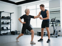 Traje EMS para el Envejecimiento Activo, Solución para el Mantenimiento Muscular para Entrenamiento en Gimnasios EMS y Miembros Mayores
