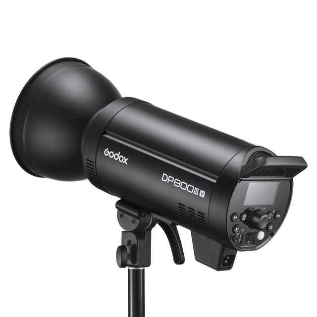Godox DP800III V Studio Flash Modeling Light 800W 2.4G Wireless X System Strobe 5800K Photography 110V-220V Aluminum Alloy