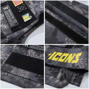 Gilet Icons CS, veste tactique, style hip-hop, rappeur, veste de mode, vêtements d'extérieur, veste tactique pour homme - Product Image 4