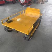Châssis de transport sur chenilles télécommandé pour engins de construction et d'aménagement
