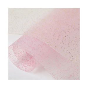 S010 <span class=keywords><strong>EVA</strong></span> Glitter PVC ฟิล์มพลาสติกใสความหนา0.6มม. สำหรับกระเป๋าเครื่องสำอางอุปกรณ์เสริมเครื่องเขียน - Product Image 1