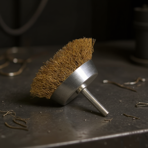 Brosse métallique industrielle TTAKE, tige en acier de 6 mm, 4500 Giri/Min pour le nettoyage des métaux - Product Image 3