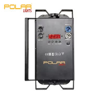 Polarlights LED éclairage de scène équipement public lumières LED COB blanc + blanc chaud 2 yeux Blinder lumière pour spectacle de scène événement