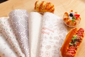 Papier ciré alimentaire personnalisé pour sandwichs et hamburgers, emballage pour sandwichs et hamburgers résistant à la graisse, emballage pour la restauration rapide - Product Image 3