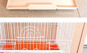 Zunhua Meihua <span class=keywords><strong>China</strong></span> Fabriek Gevouwen Draagbare Goedkope Huisdierbenodigdheden Metalen Kleine Of Grote Vogelkooi - Product Image 5