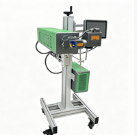 Máquina de Codificación Láser de CO2 de 30W 60W 100W Tipo Gantry con Enfriamiento por Agua para Impresión en Películas de Embalaje, Botellas y Cajas
