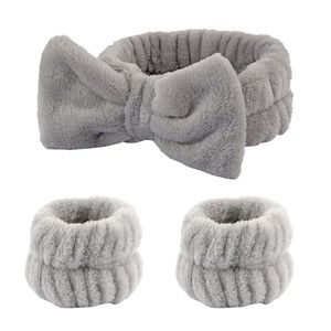 Thick Soft and <b>Elastic</b> <b>Headband</b> and Wristbands Suitable for Daily Skincare and Face Washing Use - Product Image 1