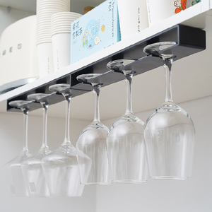 Support à verres à vin en plastique de type crochet <span class=keywords><strong>avec</strong></span> séchoir intégré pour cuisine, bar, restaurant - Product Image 2