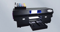 Mesin dtg platform format besar kepala ganda pencetak dtg a3 a4 a2 dtf t tinta putih cmyk mesin cetak warna