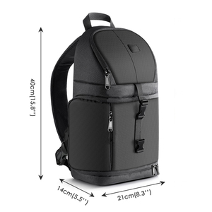 Waterproof Laptop <b>Backpack</b> Camera Bag Anti Slip Zipper Rain Cover Travel Daypack - Product Image 2