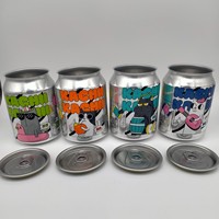 Boîte en aluminium à Soda avec imprimé personnalisé, vide, 250ml 330ml 500ml