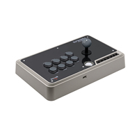 Manette Joystick Fightstick d'Arcade Mayflash F500 Elite pour PS4/PS3/Xbox One/Xbox 360/PC avec Boutons Réactifs, Accessoire de Jeu