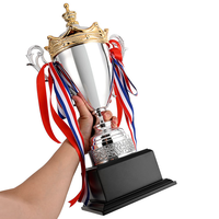 Trophées Métalliques Personnalisés JY de Haute Qualité et Durables avec Impression UV pour Récompenses Sportives, Coupes de Champion en Or, Plaque de Gravure pour Tournoi