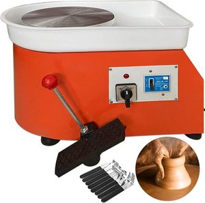 Máquina para Hacer Cerámica, Arte, Manualidades, Suministros para Artesanía, Herramientas de Arcilla, Kit de Arte y Manualidades, <span class=keywords><strong>Torno</strong></span> de Cerámica Eléctrico - Product Image 1