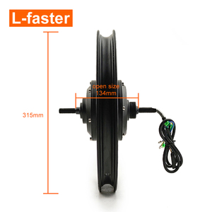 Kit de <span class=keywords><strong>roue</strong></span> de <span class=keywords><strong>moteur</strong></span> de moyeu DC à engrenage sans balais <span class=keywords><strong>pour</strong></span> bicyclette électrique 36V 350W 16 pouces avec contrôleur d'accélérateur - Product Image 4