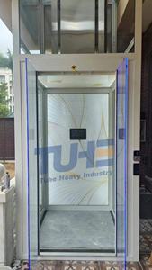 Elevador de pasajeros personalizado, hoteles, <span class=keywords><strong>cuarto</strong></span> piso, casa, Villa, interior y exterior, turismo, elevador hidráulico - Product Image 6