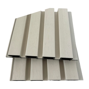 Ngoài trời phân vùng WPC bảng tường ốp rãnh trang trí bên ngoài siding bên ngoài WPC tường ốp Bảng điều khiển - Product Image 1