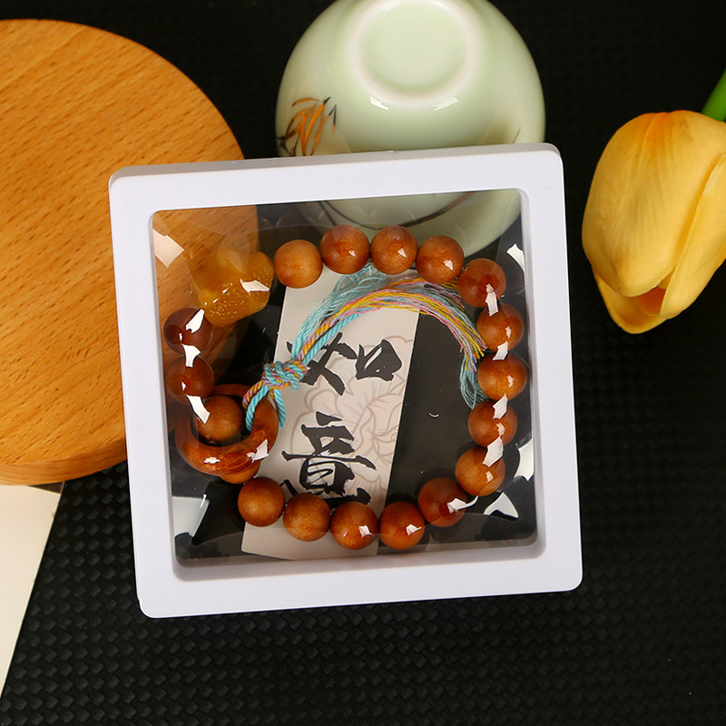 Exquisite boxed milk-scented Buddha head bracelet