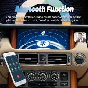 Autoradio multimédia Android 15 QLED 10,25 pouces avec CarPlay pour Land Rover Range Rover V8 L322 2002-2012, écran tactile, USB, garantie 1 an - Product Image 6