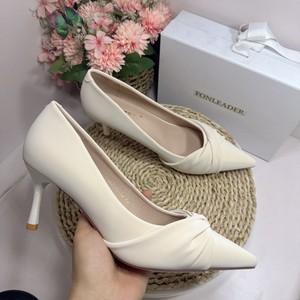 Zapatos Elegantes de Fabricante, Tacones de Aguja de 10CM con Punta en Pico y Lazo, Tacones Altos Sexys para Mujer - Product Image 6